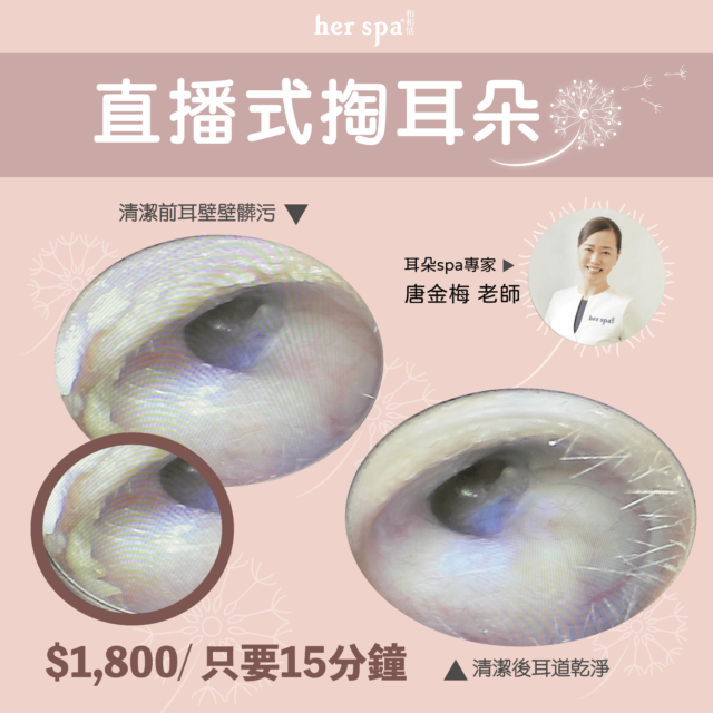專業掏耳 日式掏耳 耳穴按摩 頭部放鬆 耳朵spa
